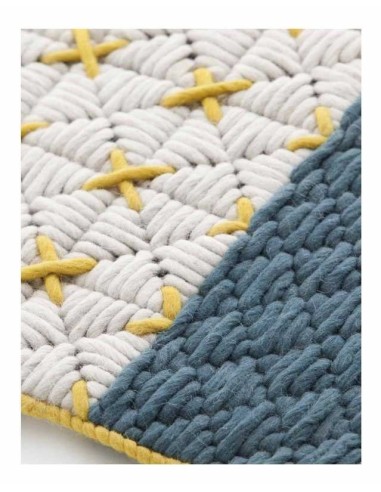 tappeto moderno GAN Silai Blue