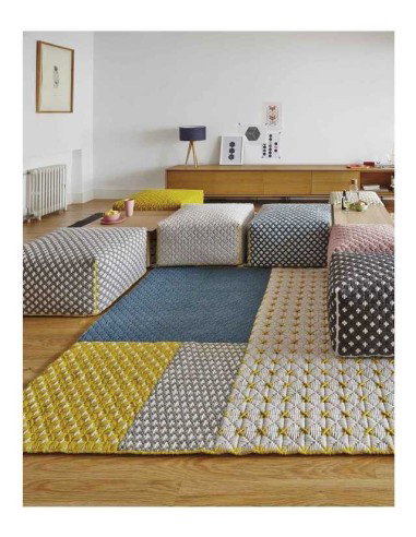 tappeto moderno GAN Silai Blue