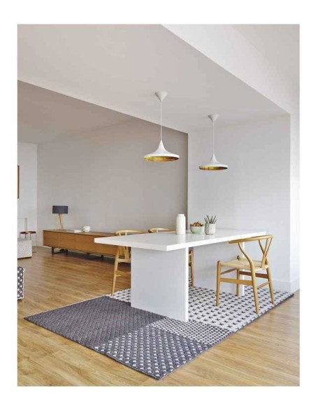 tappeto moderno GAN Silai Grey