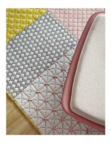 tappeto moderno GAN Silai Rose