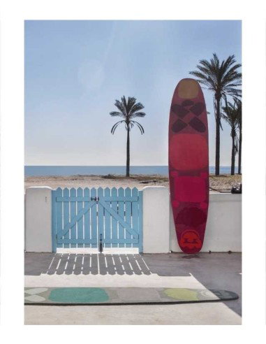 tappeto moderno GAN Surf Race Blue