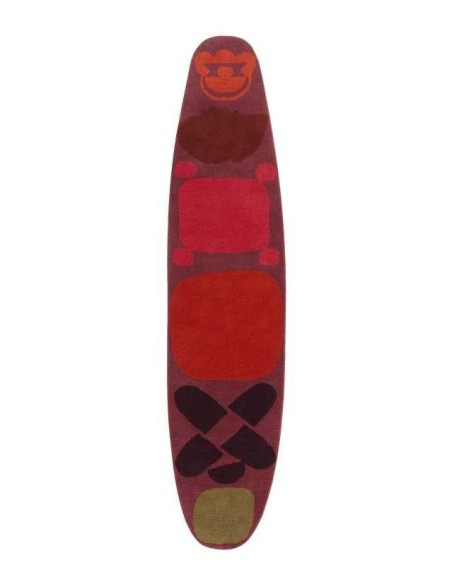 tappeto moderno GAN Surf Race Red