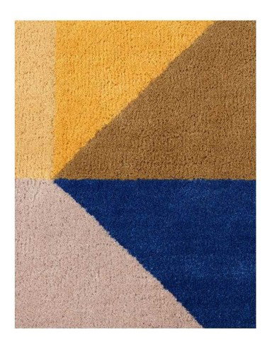 tappeto moderno GAN Zoe Kubb Multi 