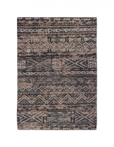 tappeto moderno Louis De Poortere Antiquarian Black Rabat 9113