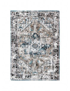 tappeto moderno Louis De Poortere Antiquarian Golden Horn Beige 8708