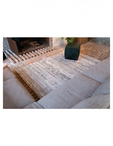 tappeto moderno Louis De Poortere Antiquarian Medina White 9114