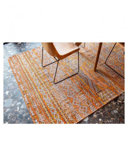 tappeto moderno Louis De Poortere Antiquarian Riad Orange 9111