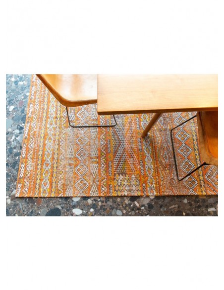 tappeto moderno Louis De Poortere Antiquarian Riad Orange 9111