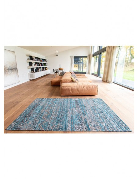 tappeto moderno Louis De Poortere Antiquarian Zemmuri Blue 9110