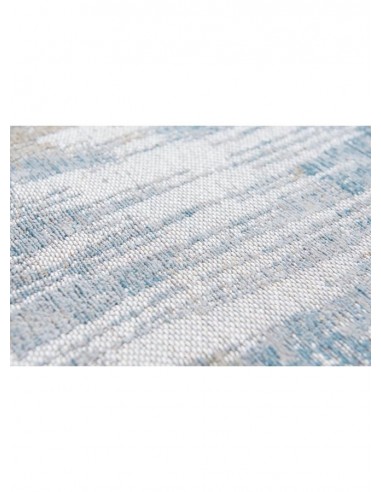 tappeto moderno Louis De Poortere Atlantic Streaks Long Island Blue 8718