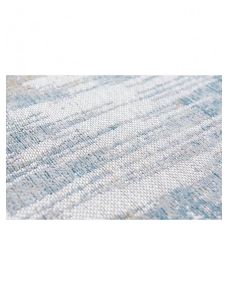 tappeto moderno Louis De Poortere Atlantic Streaks Long Island Blue 8718