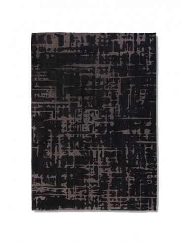 tappeto moderno Louis De Poortere Baobab Black Water 9200