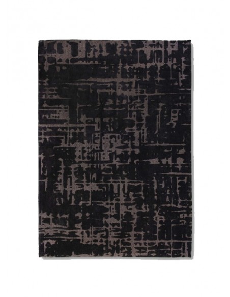 tappeto moderno Louis De Poortere Baobab Black Water 9200