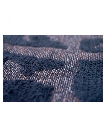 tappeto moderno Louis De Poortere Baobab Black Water 9200