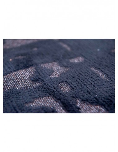 tappeto moderno Louis De Poortere Baobab Black Water 9200