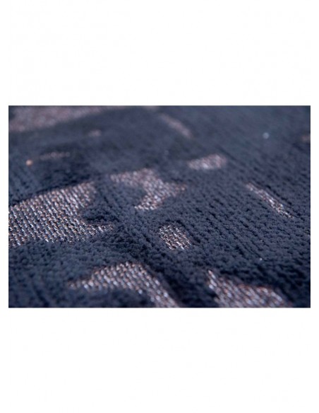 tappeto moderno Louis De Poortere Baobab Black Water 9200