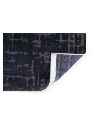 tappeto moderno Louis De Poortere Baobab Black Water 9200