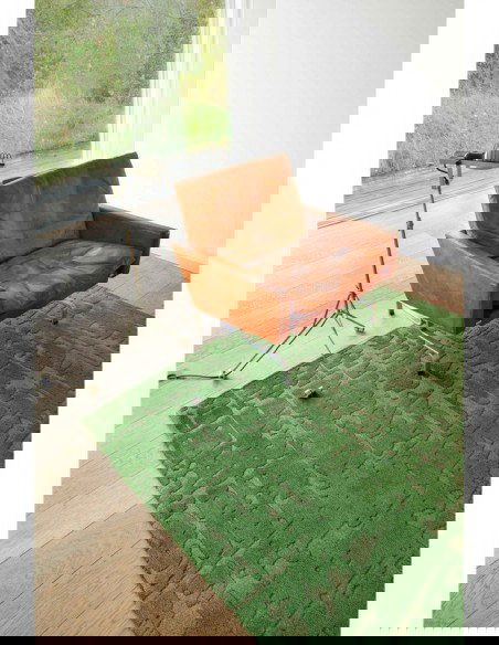 tappeto moderno Louis De Poortere Baobab Perrier's Green 9202