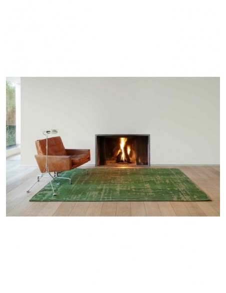 tappeto moderno Louis De Poortere Baobab Perrier's Green 9202