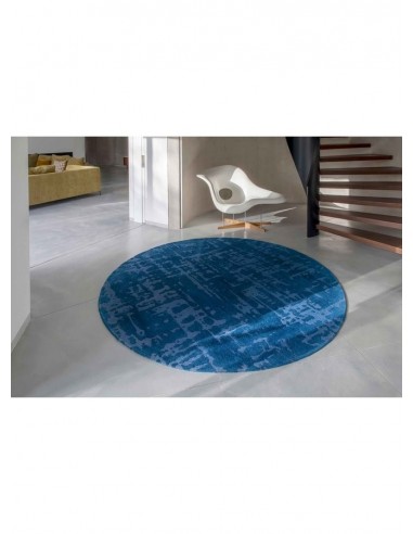 tappeto moderno Louis De Poortere Baobab Suarez Blue 9250