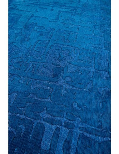 tappeto moderno Louis De Poortere Baobab Suarez Blue 9250