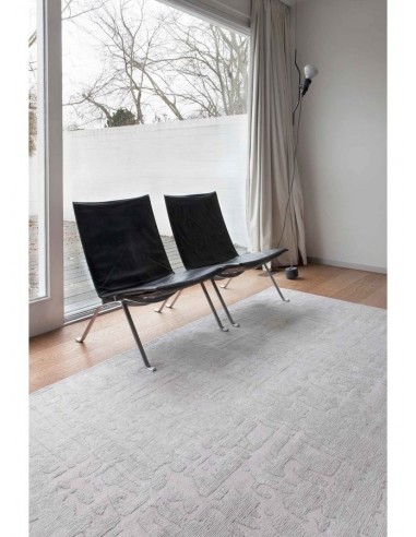tappeto moderno Louis De Poortere Baobab Tsingy Oyster 9198