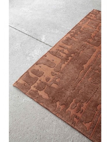 tappeto moderno Louis De Poortere Baobab Za Copper 9199