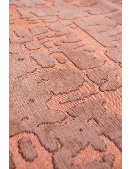 tappeto moderno Louis De Poortere Baobab Za Copper 9199