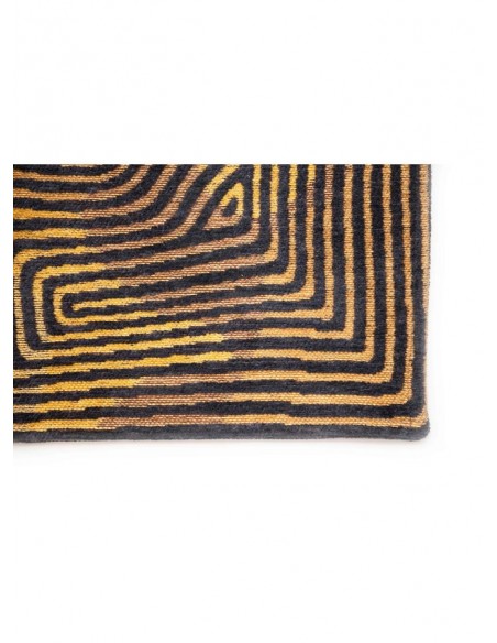 tappeto moderno Louis De Poortere Coral Black Gold 9227