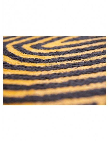 tappeto moderno Louis De Poortere Coral Black Gold 9227