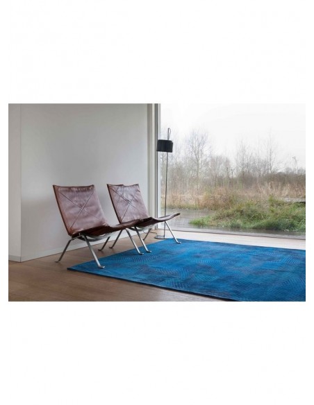tappeto moderno Louis De Poortere Coral Blue Lagoon 9225