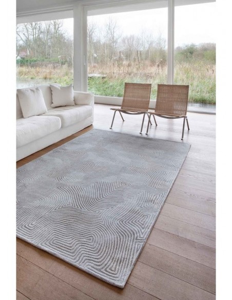 tappeto moderno Louis De Poortere Coral Oyster White 9228