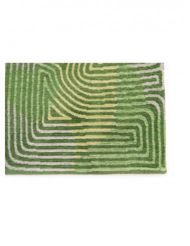 tappeto moderno Louis De Poortere Coral Tropical Green 9231