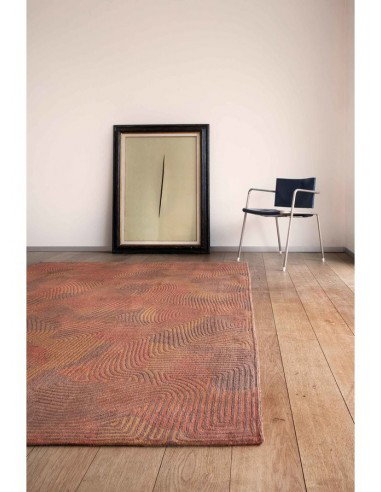 tappeto moderno Louis De Poortere Coral Volcano 9230