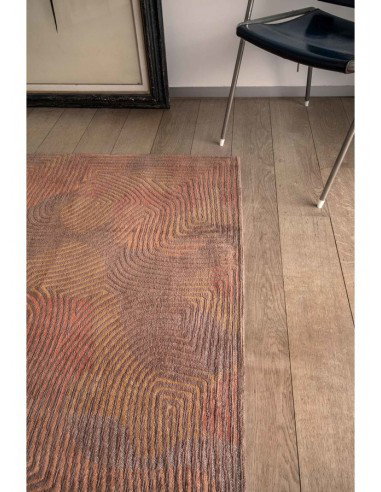 tappeto moderno Louis De Poortere Coral Volcano 9230