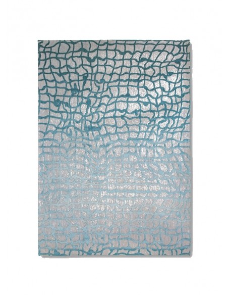 tappeto moderno Louis De Poortere Dedalo Blue Marine 9203