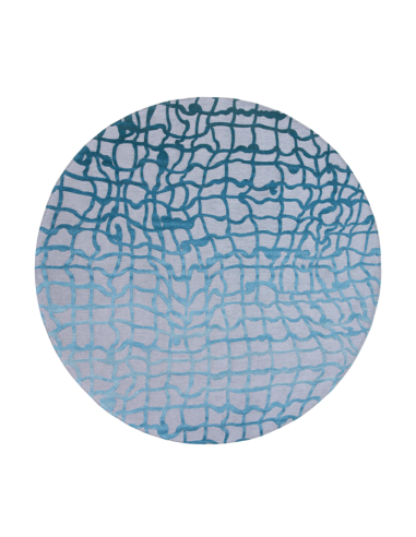 tappeto moderno Louis De Poortere Dedalo Blue Marine 9203