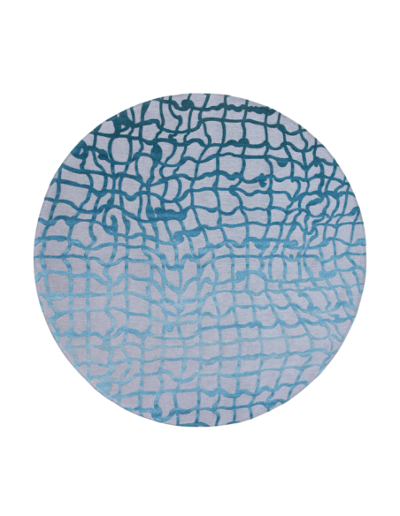 tappeto moderno Louis De Poortere Dedalo Blue Marine 9203