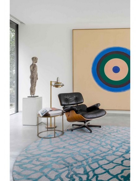 tappeto moderno Louis De Poortere Dedalo Blue Marine 9203