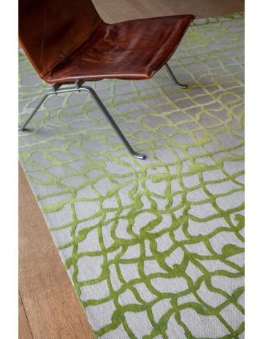 tappeto moderno Louis De Poortere Dedalo Republic Green 9204