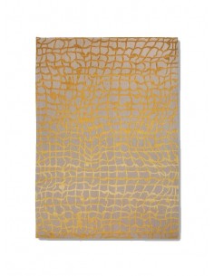 tappeto moderno Louis De Poortere Dedalo Yellow Scarab 9205