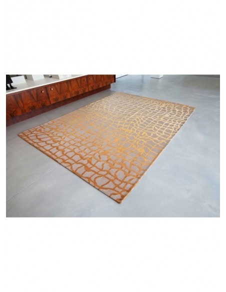 tappeto moderno Louis De Poortere Dedalo Yellow Scarab 9205