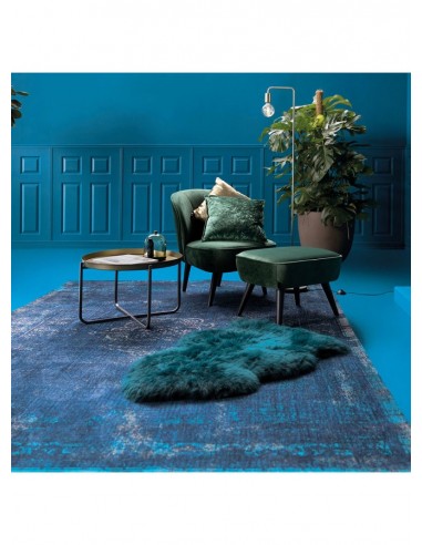 tappeto moderno Louis De Poortere Fading World Blue Night 8254