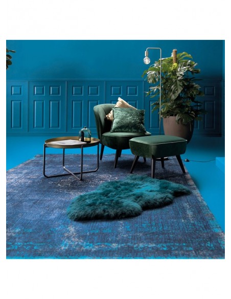 tappeto moderno Louis De Poortere Fading World Blue Night 8254