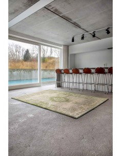 tappeto moderno Louis De Poortere Fading World Grey Forest 9066 2