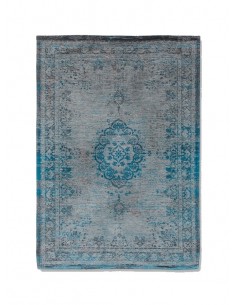tappeto moderno Louis De Poortere Fading World Grey Turquoise 8255
