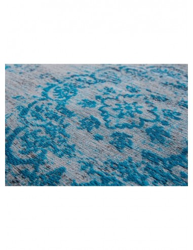 tappeto moderno Louis De Poortere Fading World Grey Turquoise 8255