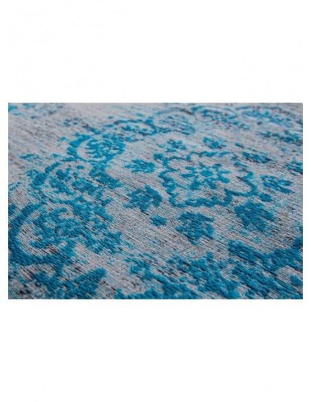 tappeto moderno Louis De Poortere Fading World Grey Turquoise 8255