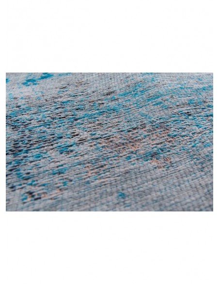 tappeto moderno Louis De Poortere Fading World Grey Turquoise 8255