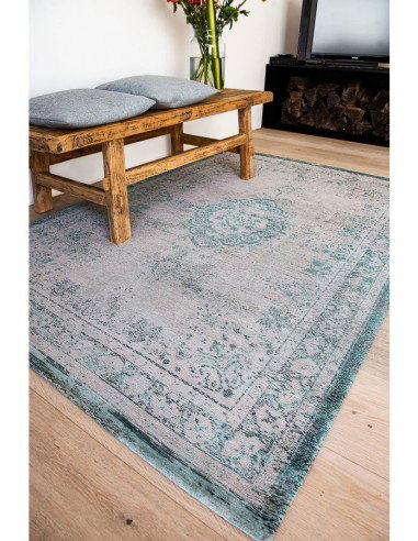tappeto moderno Louis De Poortere Fading World Jade Oyster 8259